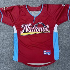 Rare VTG Majestic MLB Tim Lincecum Jersey 2009 All Star Game Cardinals Size 48